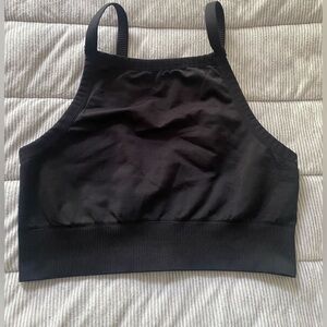 Aerie Play Seamless High Neck Sports Bra
